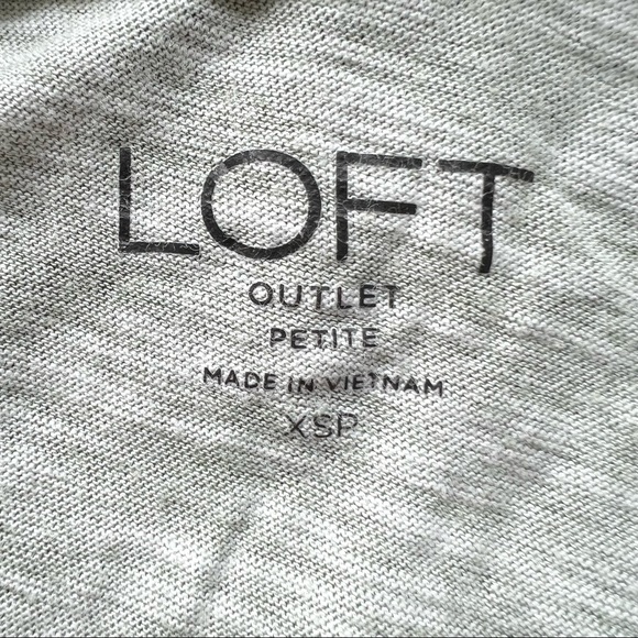 Loft Outlet Green and Multicolor Floral Tank Top, Extra Small Petite - Picture 6 of 7